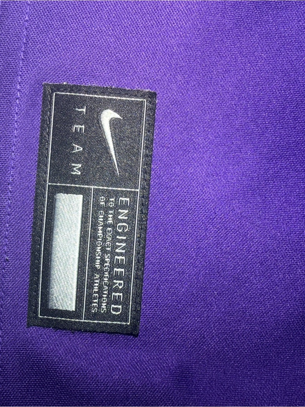 Nike Youth LSU Purple and Gold Football Jersey - #1 - Picture 3 of 4